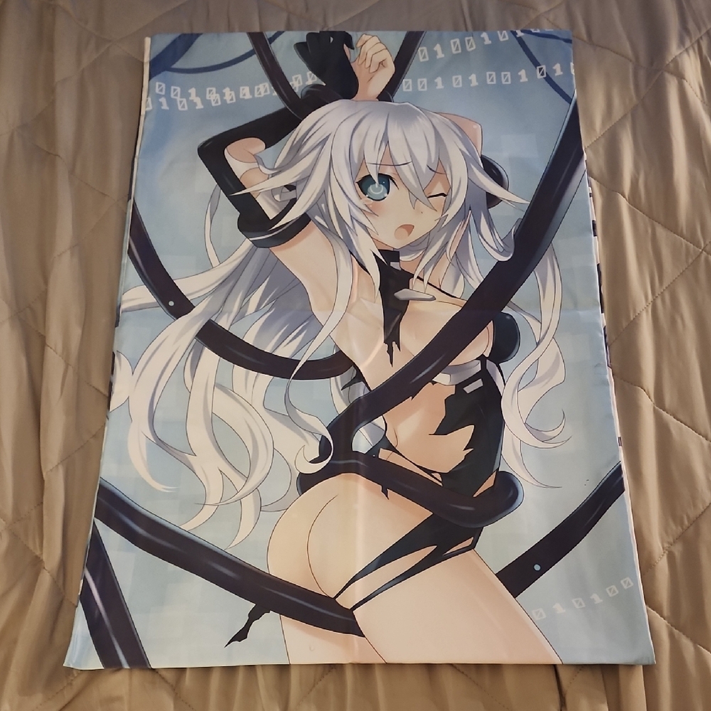 Black Heart & Noire (Neptune) - Dakimakura Cover